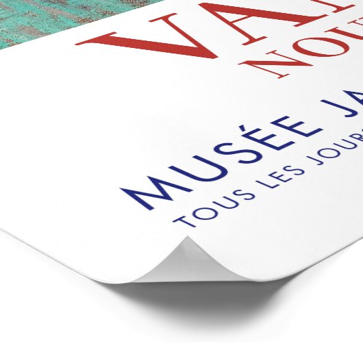 Poster Vincent van Gogh L'art à un oeil (Coin)