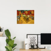 Poster Vincent van Gogh - Le Café de nuit (Bureau à domicile)