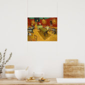 Poster Vincent van Gogh - Le Café de nuit (Cuisine)
