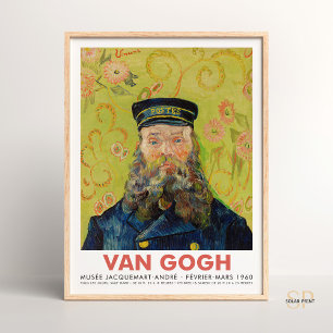 Poster Vincent van Gogh Le facteur Joseph Roulin Art