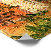 Poster Vincent van Gogh, Le Moulin de la Galette 3, (Coin)