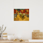 Poster Vincent van Gogh - Le Night Café (Cuisine)