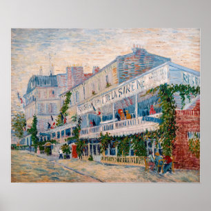 Poster Vincent van Gogh - Le Restaurant de la Sirene