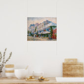 Poster Vincent van Gogh - Le Restaurant de la Sirene (Cuisine)