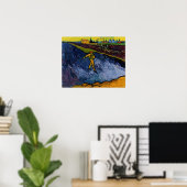 Poster Vincent van Gogh - Le Semeur : Banlieue d'Arles (Bureau à domicile)