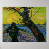 Poster Vincent van Gogh - Le Sower (Devant)