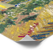 Poster Vincent van Gogh - Le Train Bleu (Coin)