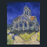 Poster Vincent Van Gogh L'église à Auvers Art Peinture<br><div class="desc">"L'église d'Auvers", peint par Vincent van Gogh en juin 1890, est une peinture à l'huile de premier plan représentant l'église Notre-Dame-de-l'Assomption à Auvers-sur-Oise, en France. La peinture originale, qui réside aujourd'hui dans le musée d'Orsay à Paris, montre l'église comme une figure dominante, presque imminente, contre un ciel bleu vif La...</div>