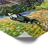 Poster Vincent Van Gogh - L'église d'Auvers (Coin)