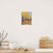 Poster Vincent Van Gogh - Les Alyscamps Imprimer l'affich (Cuisine)