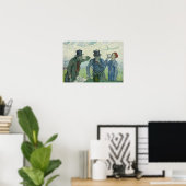 Poster Vincent van Gogh - Les buveurs (Bureau à domicile)