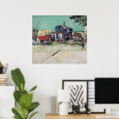 Poster Vincent van Gogh | Les Caravanes, L'Encampement Ts (Bureau à domicile)
