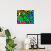 Poster Vincent Van Gogh - Les Iris - Amoureux des Fleurs  (Bureau à domicile)