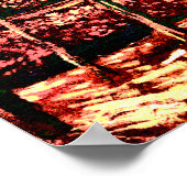 Poster Vincent Van Gogh - Les peupliers à Nuenen 2 (Coin)