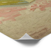 Poster Vincent van Gogh - Les pôles des romans français (Coin)