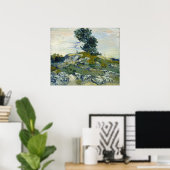 Poster Vincent van Gogh Les Roches (Bureau à domicile)