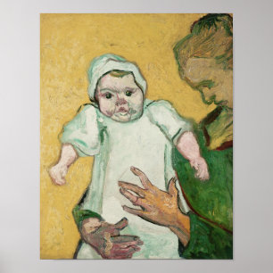 Poster Vincent van Gogh   Madame Roulin et son bébé