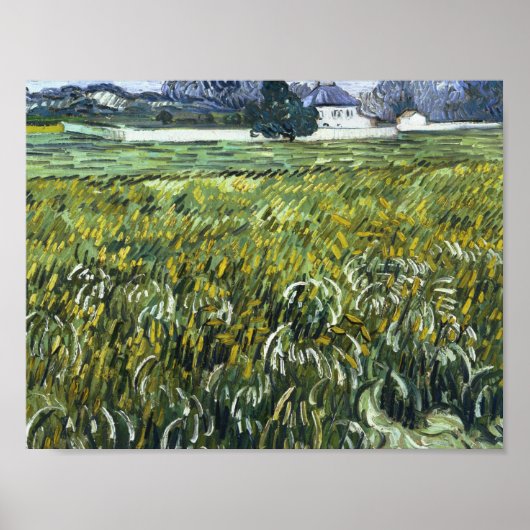 Poster Vincent van Gogh - Maison à Auvers (Devant)