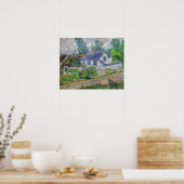 Poster Vincent van Gogh - Maisons à Auvers (Cuisine)