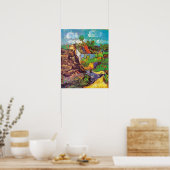 Poster Vincent van Gogh Maisons à Auvers (Cuisine)