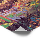 Poster Vincent van Gogh Maisons à Auvers (Coin)