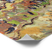 Poster Vincent van Gogh - Maisons et figure (Coin)