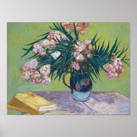 Poster Vincent Van Gogh - Majolica Jar avec Branches (Devant)