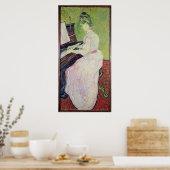 Poster Vincent van Gogh | Marguerite Gachet au piano (Cuisine)