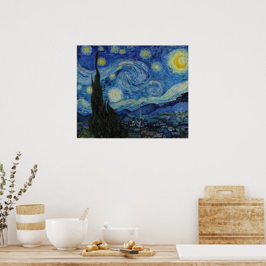 Poster Vincent van Gogh Masterpiece (Cuisine)