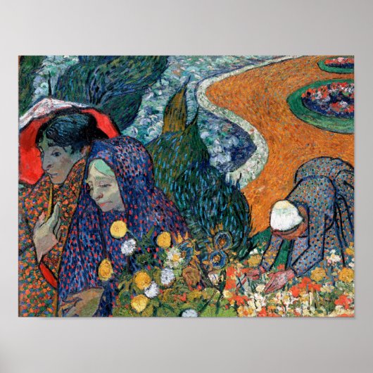Poster Vincent Van Gogh - Mémoire Du Jardin À Etten (Devant)