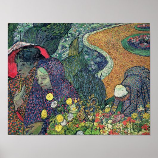 Poster Vincent van Gogh | Mesdames d'Arles, 1888 (Devant)