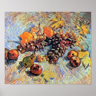 Poster Vincent Van Gogh - Nature morte aux pommes Beaux-a