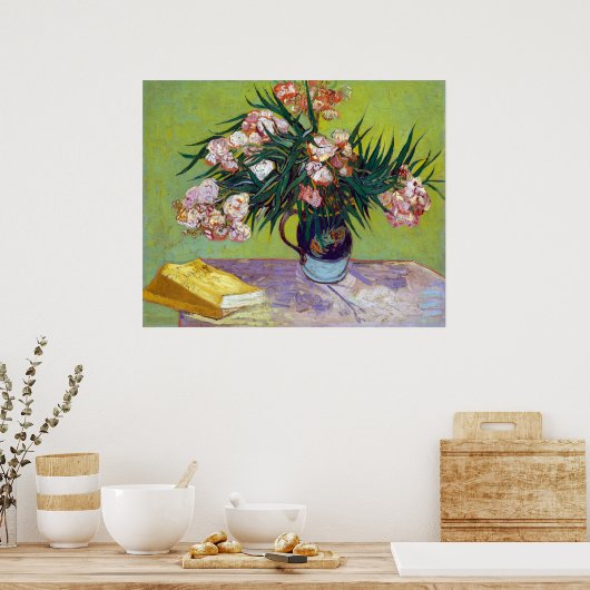 Poster Vincent van Gogh Oleanders (Cuisine)