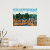 Poster Vincent van Gogh - Olive Grove (Cuisine)