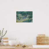 Poster Vincent van Gogh - Olive Orchard (Cuisine)