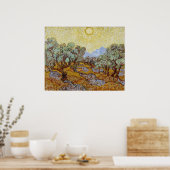 Poster Vincent van Gogh Olive Trees (Cuisine)