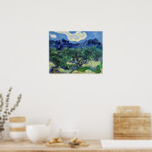 Poster Vincent van Gogh - Oliviers aux Alpilles (Cuisine)