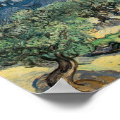 Poster Vincent van Gogh Oliviers aux Alpilles (Coin)
