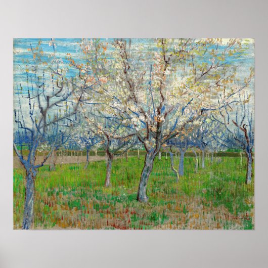 Poster Vincent van Gogh - Orchard rose (Devant)