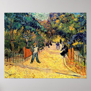Poster Vincent Van Gogh - Parc public à Arles Beaux-Arts