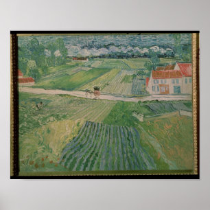 Poster Vincent van Gogh   Paysage à Auvers