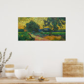 Poster Vincent van Gogh - Paysage à Twilight (Cuisine)