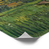 Poster Vincent Van Gogh - Paysage à Twilight Modifié (Coin)