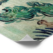 Poster Vincent van Gogh - Paysage au clair de lune avec c (Coin)