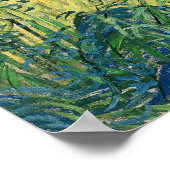 Poster Vincent van Gogh | Paysage avec maïs vert, 1889 (Coin)