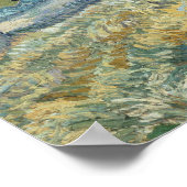 Poster Vincent Van Gogh - Paysage de Saint-Rémy (Coin)