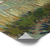 Poster Vincent Van Gogh Pêche Vintage en fleurs (Coin)