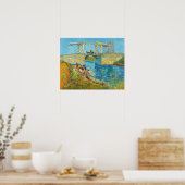 Poster Vincent van Gogh - Pont Langlois à Arles #1 (Cuisine)