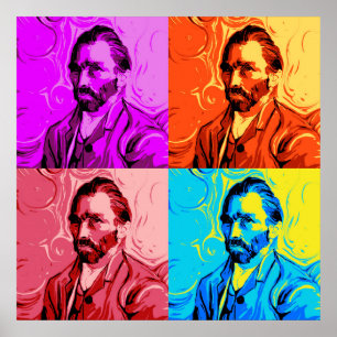 Poster Vincent Van Gogh Pop Art
