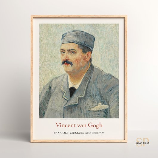 Poster Vincent van Gogh Portrait d'Etienne-Lucien Martin